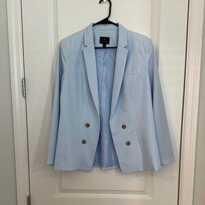 Worthington Blue Blazer and Pant Structured Suit